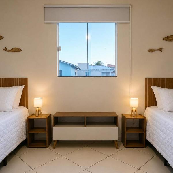 Casa com Churrasqueira a 150 m da Praia do Foguete - Foto 3
