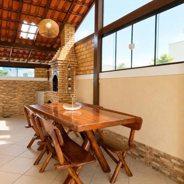 Casa com Churrasqueira a 150 m da Praia do Foguete - Foto 4