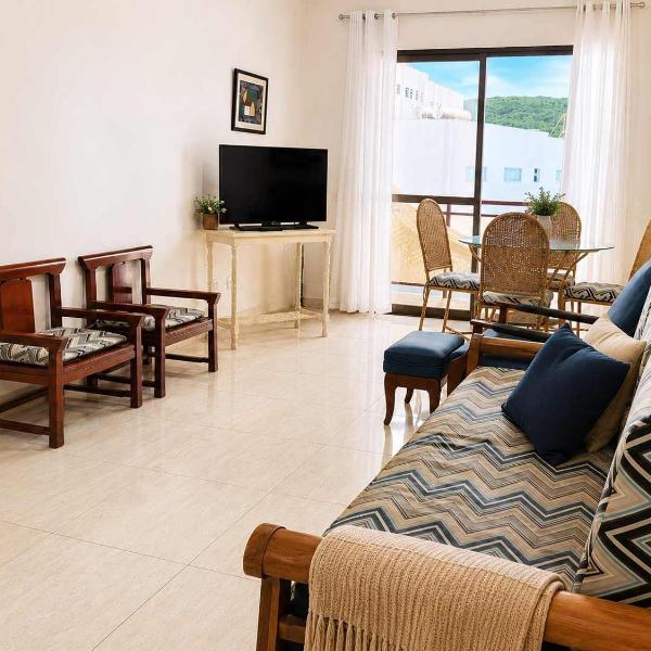 Apartamento Confortavel com 4 Quartos a 500 m da Praia do Forte