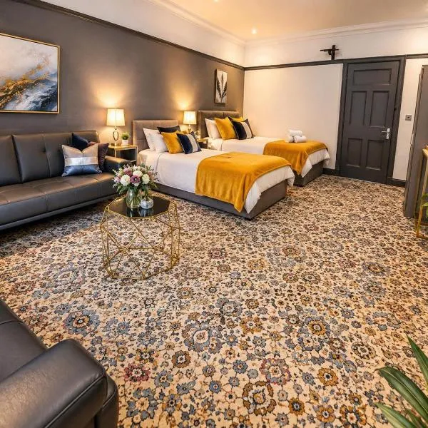 Luxury Cottage Stay Rooms Free Wifi Old Trafford Manchester、マンチェスターのホテル
