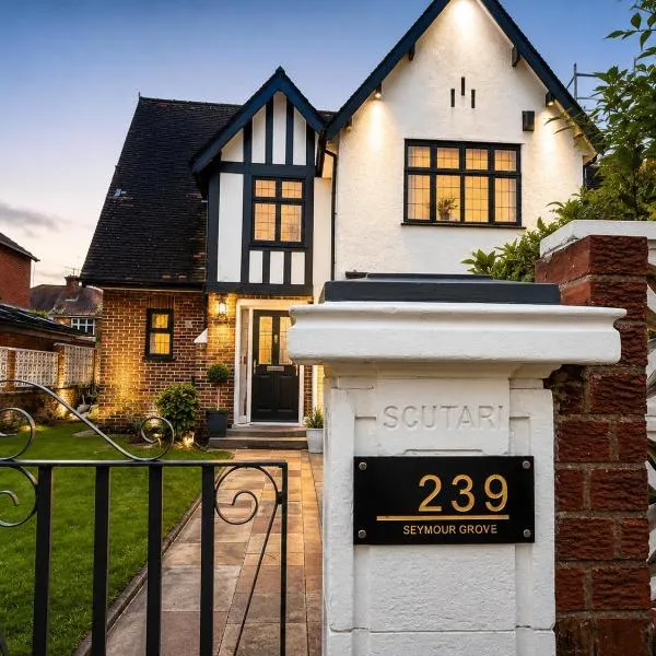 Luxury Cottage Stay Rooms Free Wifi Old Trafford Manchester, מלון במנצ'סטר