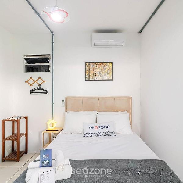Conforto em Cond. c/ churrasq. prox. Praia PMS0006