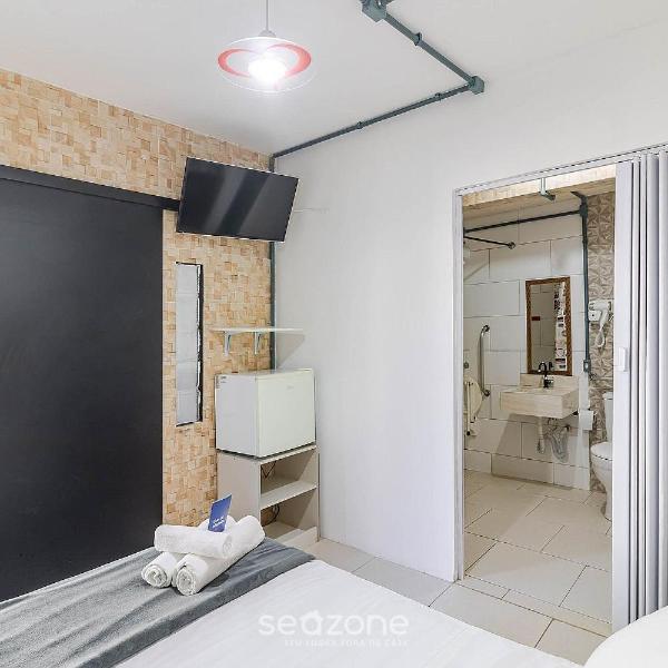 Conforto em Cond. c/ churrasq. prox. Praia PMS0006 - Foto 3