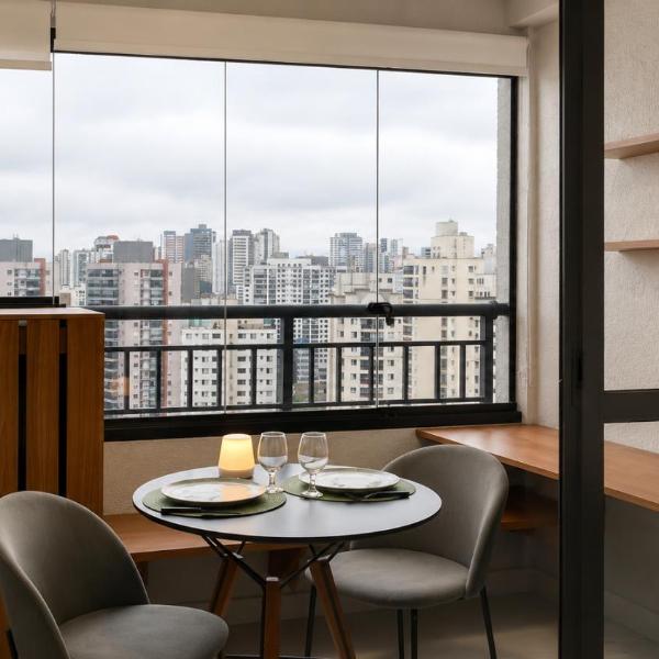 Panoramic studio 50 meters from the subway - São Paulo City - Foto 5