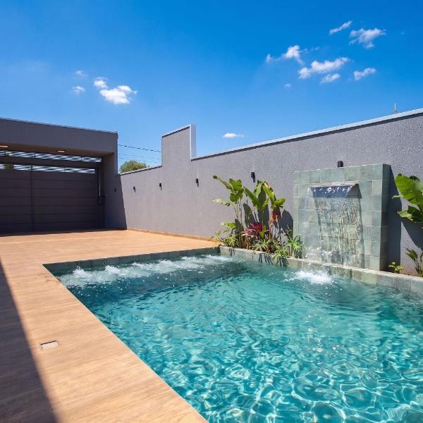 Casa Ampla com Piscina e Churrasco em Bonito-MS - Foto 5