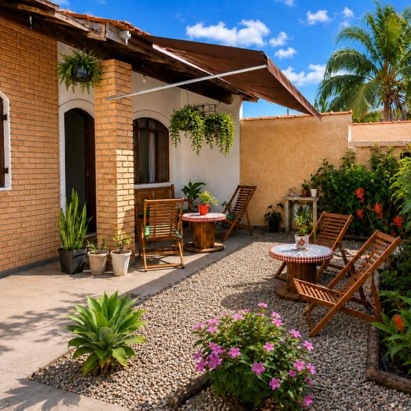 Casa Amélia Refúgio de Família na Praia das Palmeiras