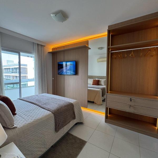 Charmoso e confortável apê na praia de Palmas