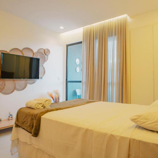 Flat 105A, Malia Beach Experience em Muro Alto, Porto de Galinhas-PE