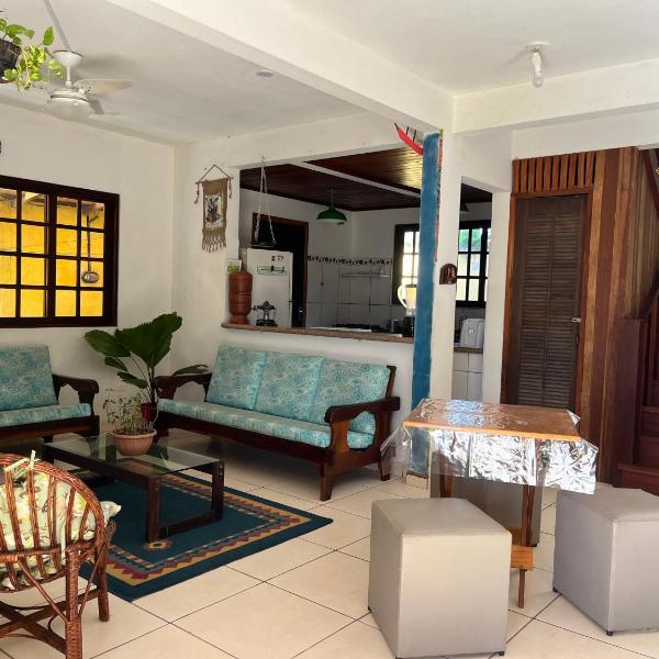 Casa com jardim na Praia da Jabaquara