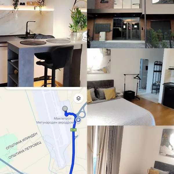 Sky View N&N Near Airport, Highway & Free Parking, hotel in Skopje