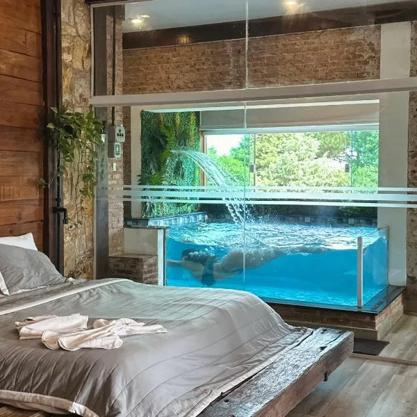 Adorai Chalés, hotell i Piedade