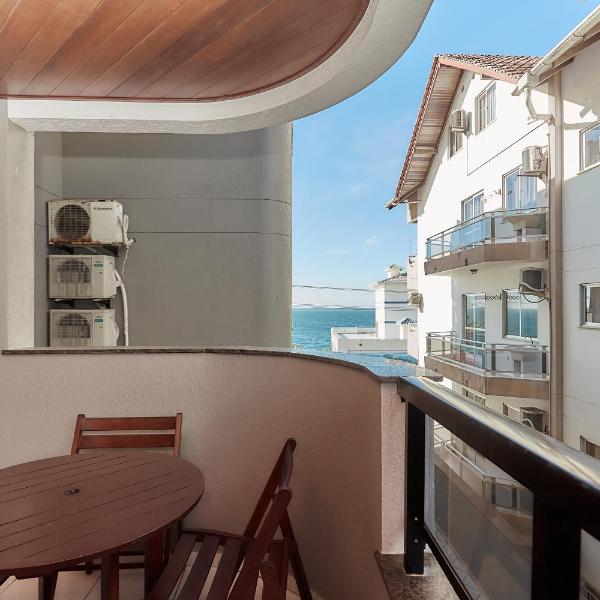964 - Apartamento com vista para o mar, localizado na Avenida da praia do Centro de Bombinhas - 1 Vaga na Garagem - Foto 4