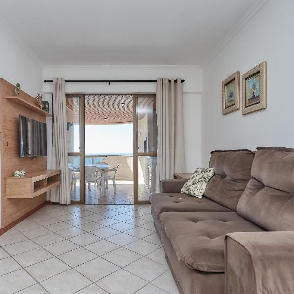 1090 Apartamento com linda vista para o mar , de frente para Avenida de Bombinhas. - Foto 5