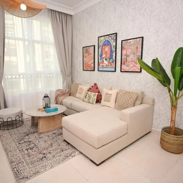 Modern 1BR Stay - Yas Island Natural Chic Retreat, hotel u Abu Dhabiju
