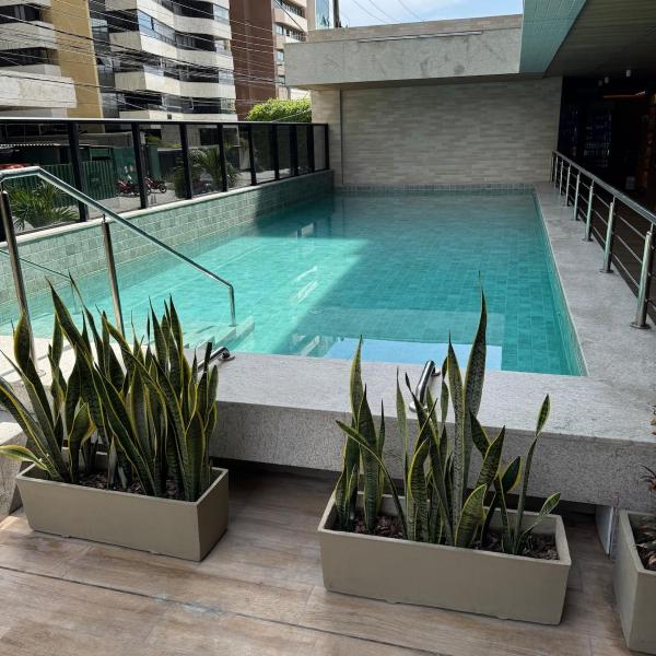 Apartamento a 50 metros da praia de Ponra Verde - 705