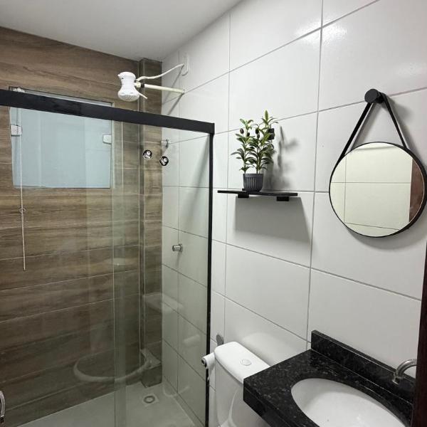 Apartamento completo com ar a 4 minutos da praia do recreio - Foto 3