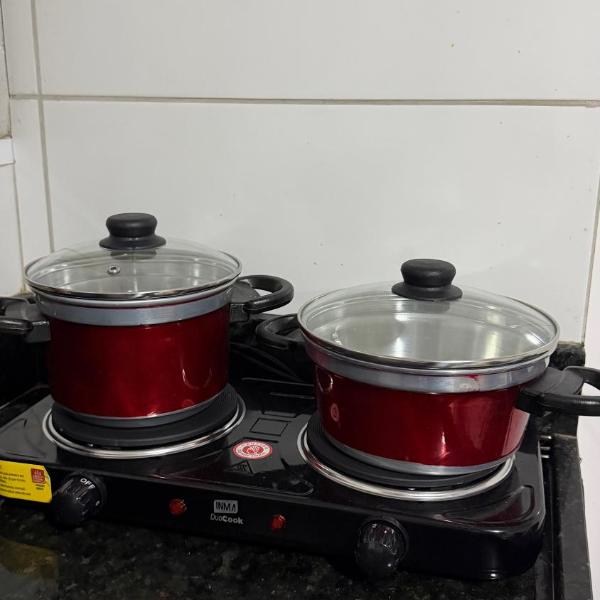 Apartamento completo com ar a 4 minutos da praia do recreio - Foto 4