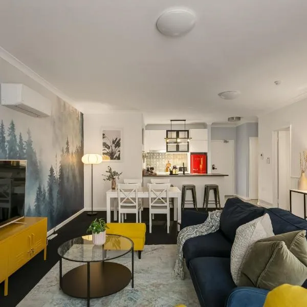 OPTUS Stadium 2BR CBD Apartment with FREE Parking – hotel w mieście Perth