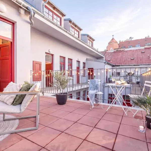 TurnKey I Main Bus Station Apartments, hotel em Praga