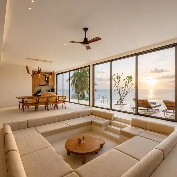 Anzhu Seamate Villa Samui, хотел в Ламай
