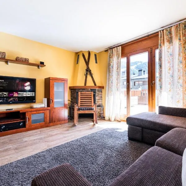 Barthe Holidays I Apartamento rústico en El Tarter 6PAX I Gran terraza con vistas al valle, ideal para familias o grupo, Parking I Rossinyol โรงแรมในเอลตาร์แตร์