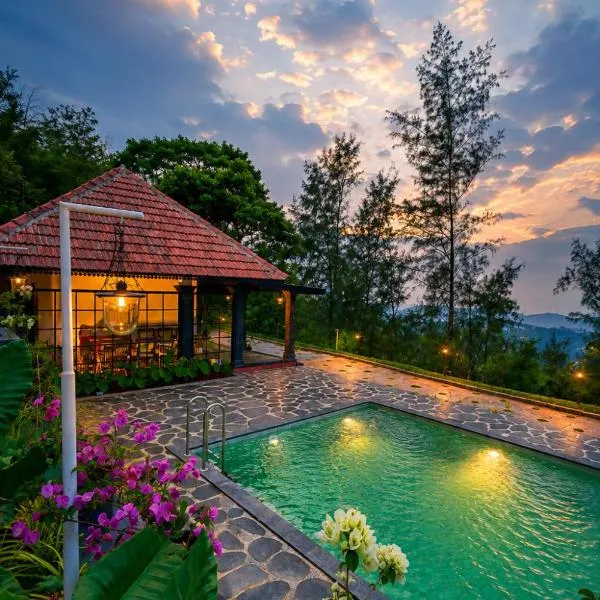 Whispering Hills Pine Malhar Pool & Tent Attappadi by VOYE HOMES, hotel in Attappādi