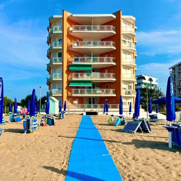 Porto Santa Margherita di Caorle में, होटल Appartamento con spiaggia privata Liliana a Porto Santa Margherita