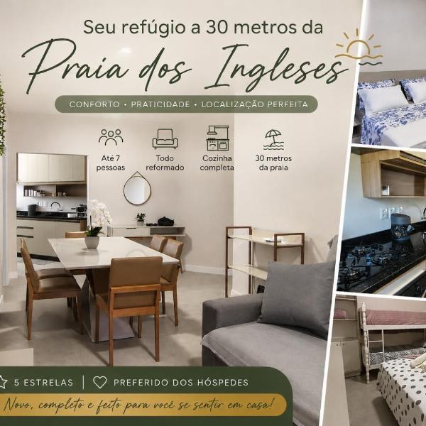 Exclusivo Ap 30m Praia dos Ingleses