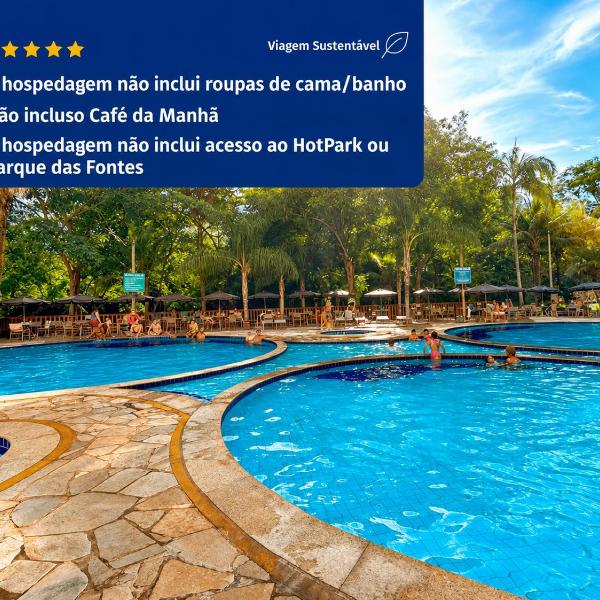 Thermas Paradise Com Acesso ao Rio Quente - HotPark