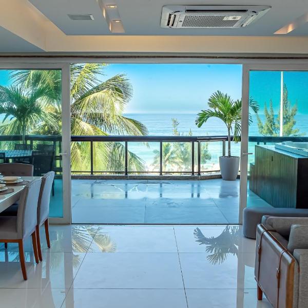 Cobertura Duplex Salinas - Luxo beira-mar Recreio