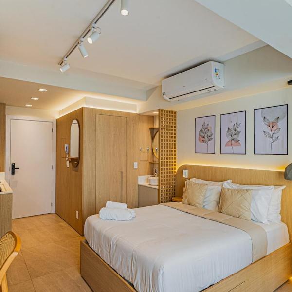 Ao lado do HCor e Paulista | Studio Moderno & Wifi