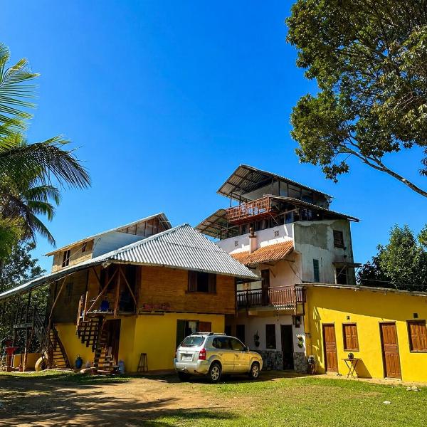 Bangalô Bahia - Varanda com rede - Sítio Hawai - Foto 5