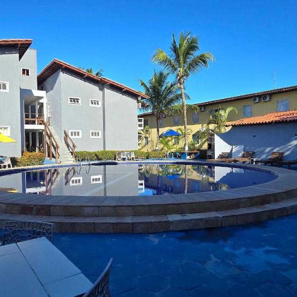 Golden Village apto térreo na praia de Taperapuan - Foto 4