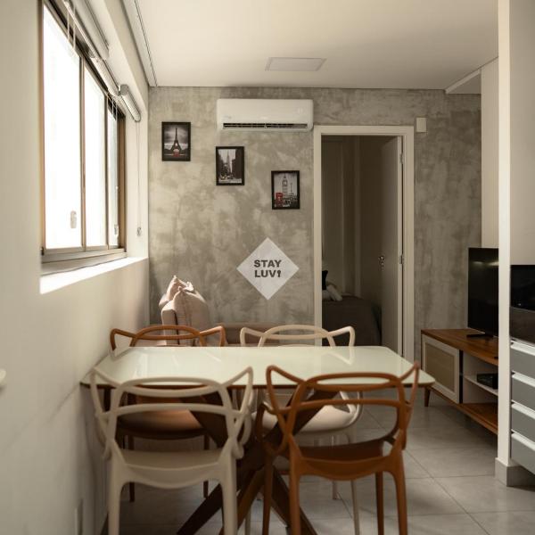 Lindo apto 2 quartos - Monte Olimpo