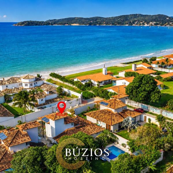 40m da Praia! Linda casa c/ piscina privativa BZ26