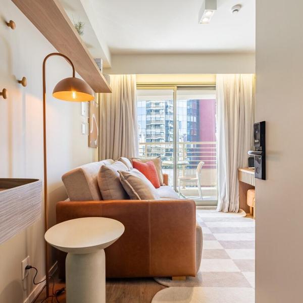 Stay Home Pinheiros - Apartamento Design Alto Padrão - Piscina - Academia com equipamentos Top - Sauna - Varanda privativa - Sala Coworking - Foto 4