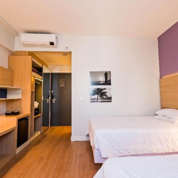 Stay Inn Santos Sua acomodação com cara de Hotel