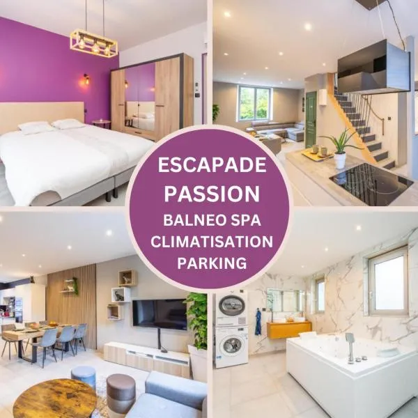 L'ESCAPADE PASSION EXPERIENCE - FAMILY & ANIMAUX Welcome - Balneo SPA Jardin - Elegance & Confort - CLIMATISATION - Elite Premium Properties Services, hótel í Dieulouard