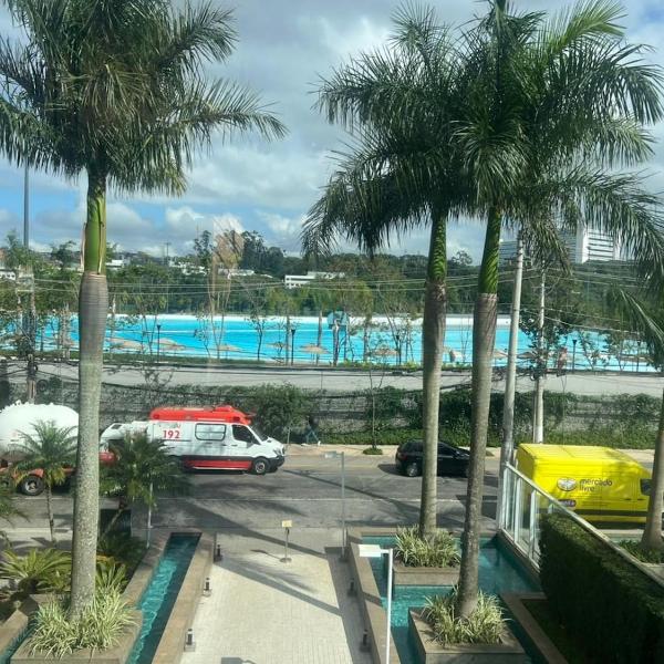 Aconchegante apartamento apartmento em frente ao Beyond Clube