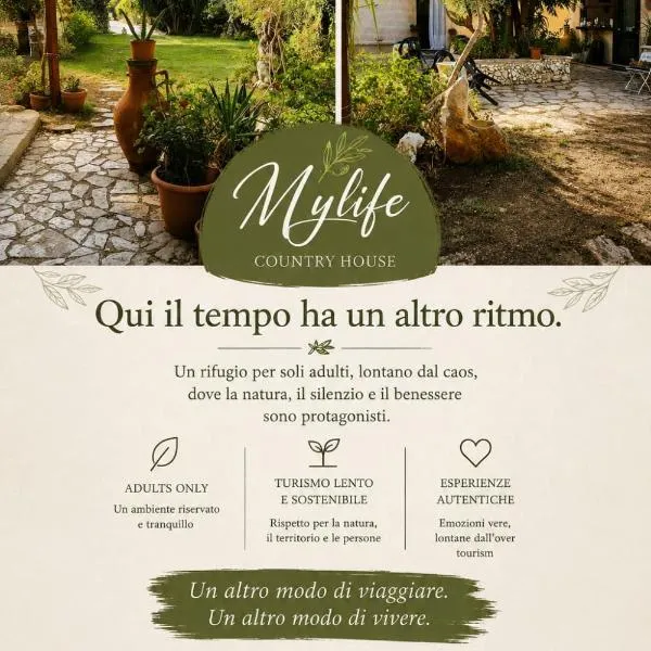 MyLife B&B Country House, отель в Кастелланета-Марина