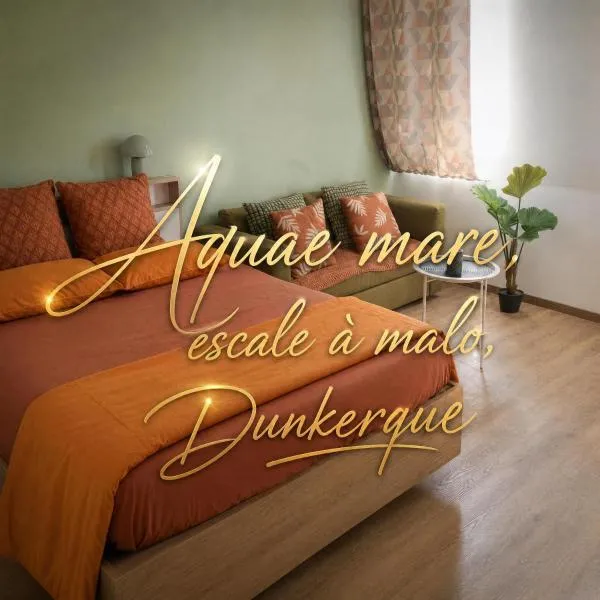 Escale a Malo Dunkerque, très joli appartement rénové à 100m de la plage digue, capacité 2 personnes, khách sạn ở Dunkerque