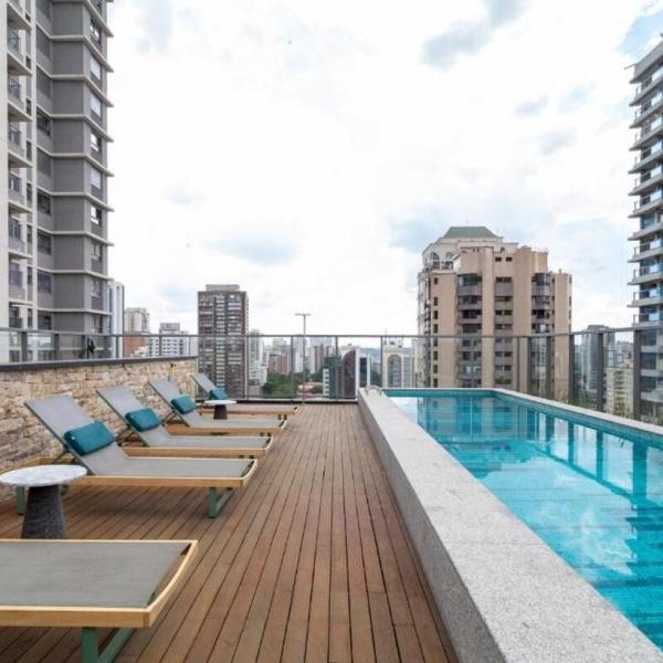 Studio completo no Campo Belo - Piscina no Rooftop #GoBalkon - Foto 4
