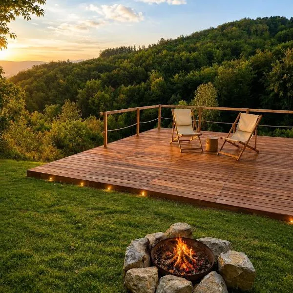 BOHO Forest Retreat, hotell sihtkohas Novo Mesto