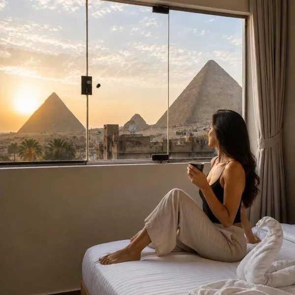 Aida Majestic Pyramids View Hotel, hotel Kairóban