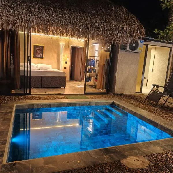 Fm Luxury villa viscaya Mini Playa y piscina privada, hotel di Nilo