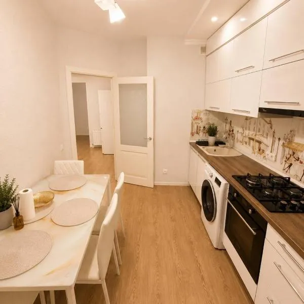 Spacious Apartment in Central Chișinău: Kişinev'de bir otel