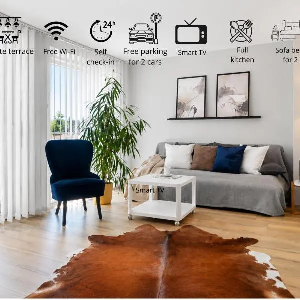 Gelbe Koffer - Design-Apartment Heiligenwald OT Schiffweiler - bis 4 Pers - gemütlich & ruhig, hotell sihtkohas Schiffweiler
