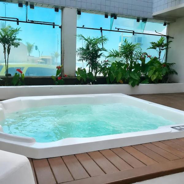 Apartamento completo Premium-Frente ao Mar Wi-Fi rápido-ar-condicionado - Foto 4