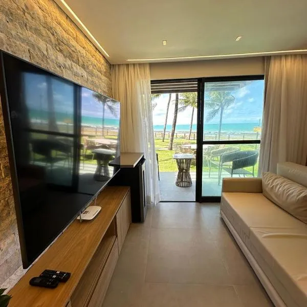 Luxuoso Bangalô beira mar- Pé na areia - 3 qts no Beach Class Resort, hotel en Porto de Galinhas