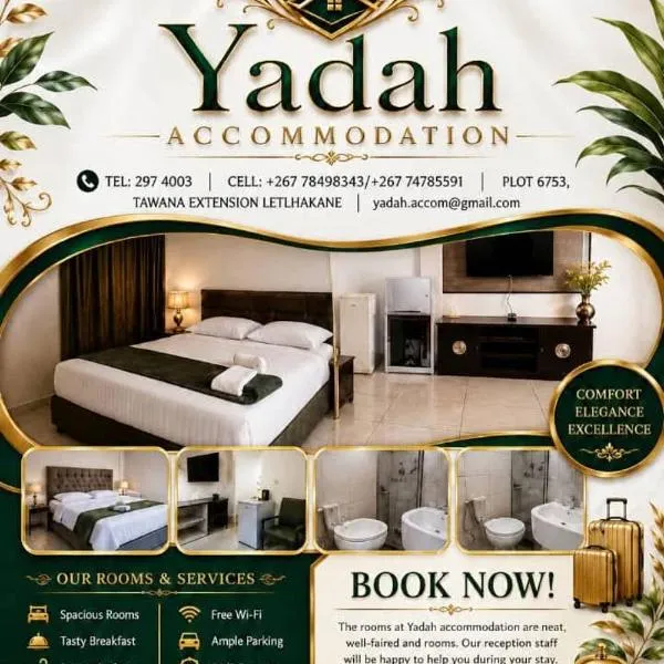 Yadah Accommodations, hotel v destinaci Lothlekane